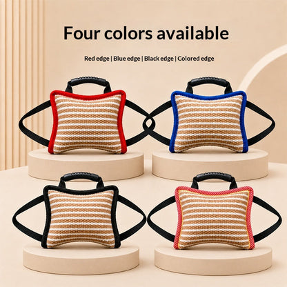 Jute Bite Cushion & Bite Roll For Dog Training
