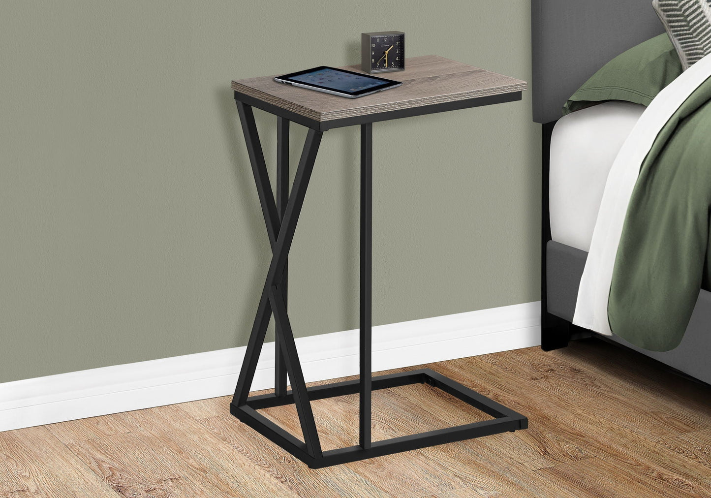 Accent Table C-Shaped - Contemporary Modern
