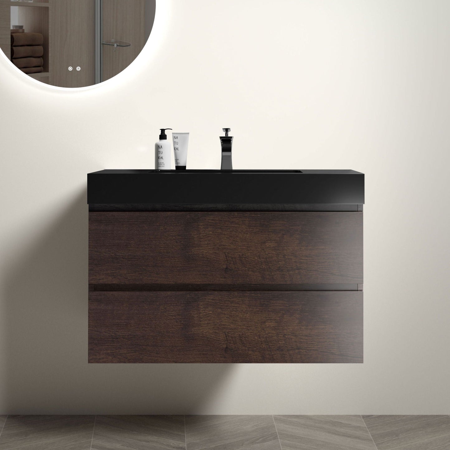 Alice Bathroom Vanity Wall Mounted With Sink