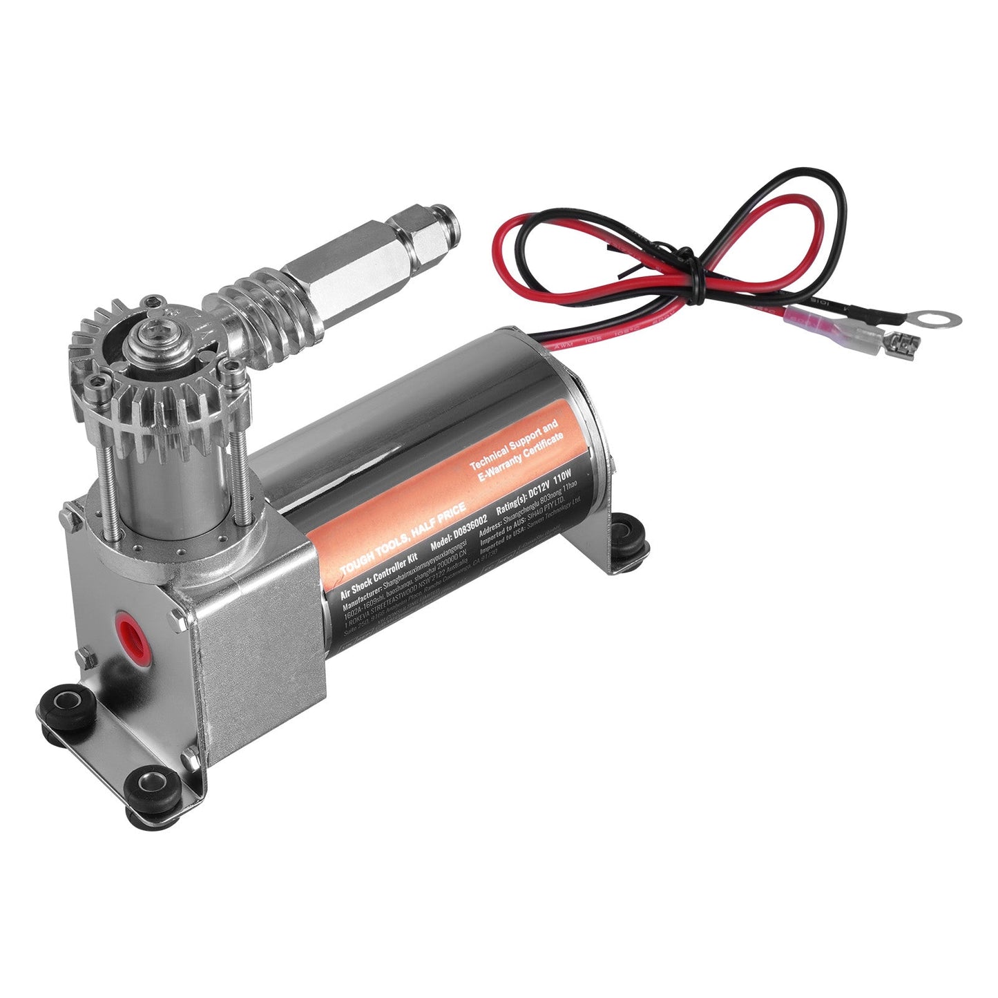 Air Shock Controller Kit 12V 100PSI On-Board Air Compressor System