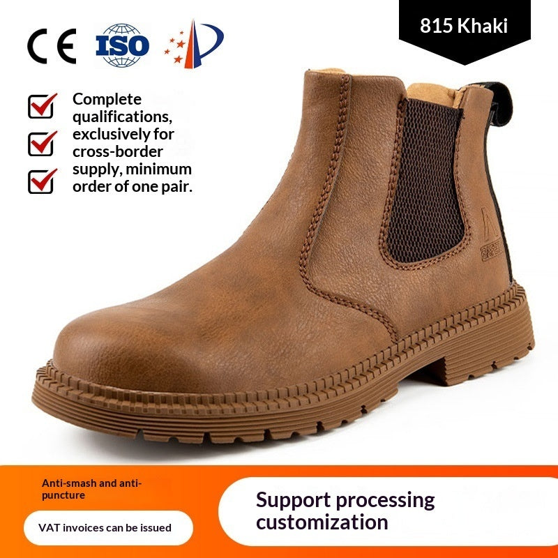 Wear-resistant And Non-slip Work Shoes Men