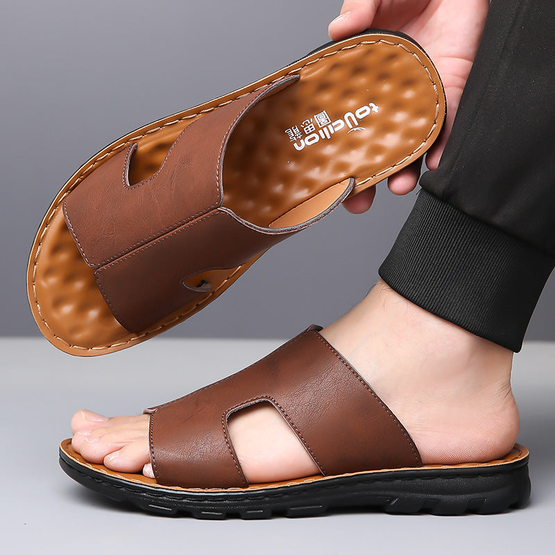 Men's Fashionable Soft-Soled Non-Slip Simple Slippers