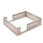 Platform Bed With Guardrail