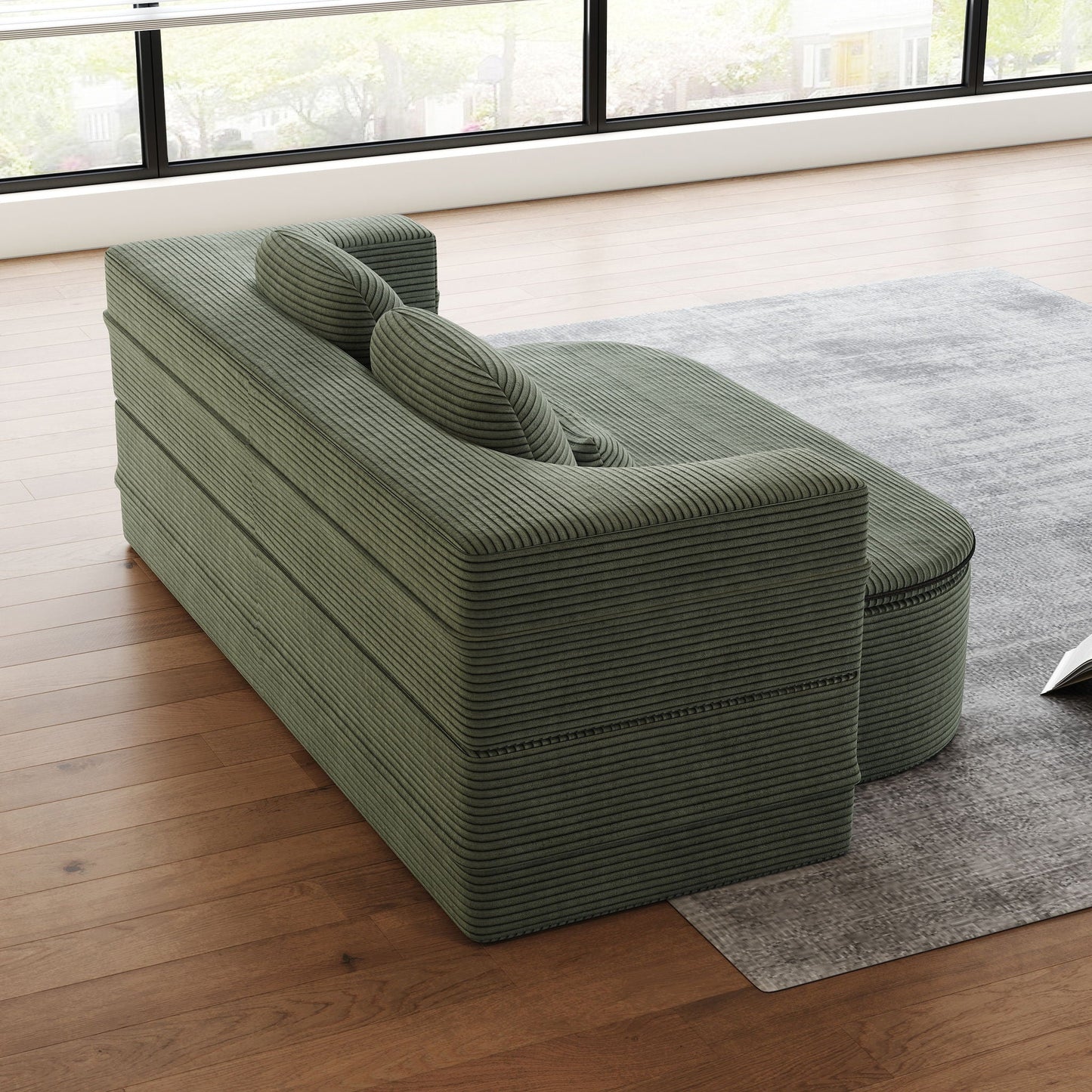 2 In 1 Foldable Sofa Bed With Multi Functional Blanket