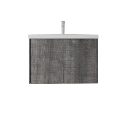 36 Inch Floating Bathroom Vanity with Ceramic Sink and Soft-Close Door
