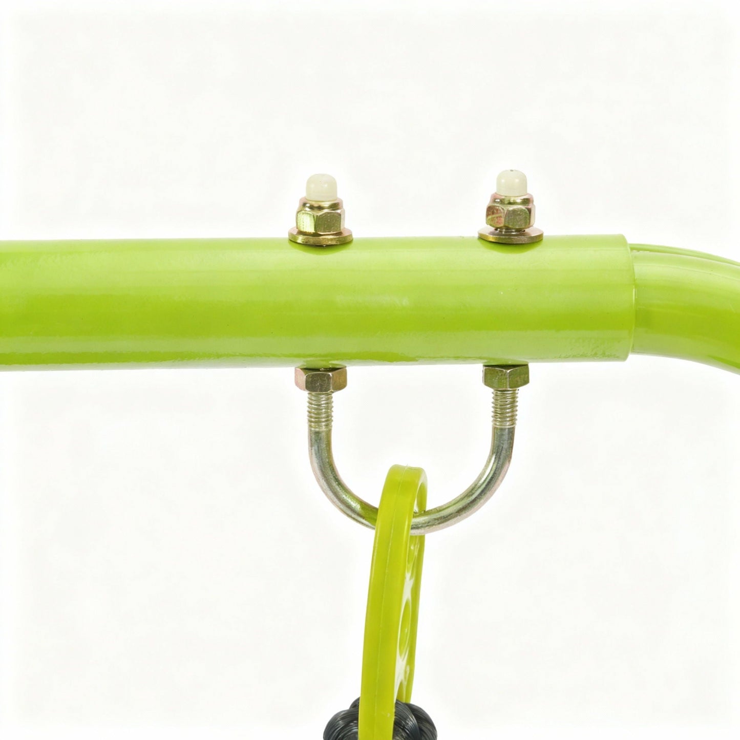 Xns001 Baby Swing With Safety Seat Indoor / Outdoor - Black / Green