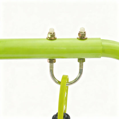 Xns001 Baby Swing With Safety Seat Indoor / Outdoor - Black / Green