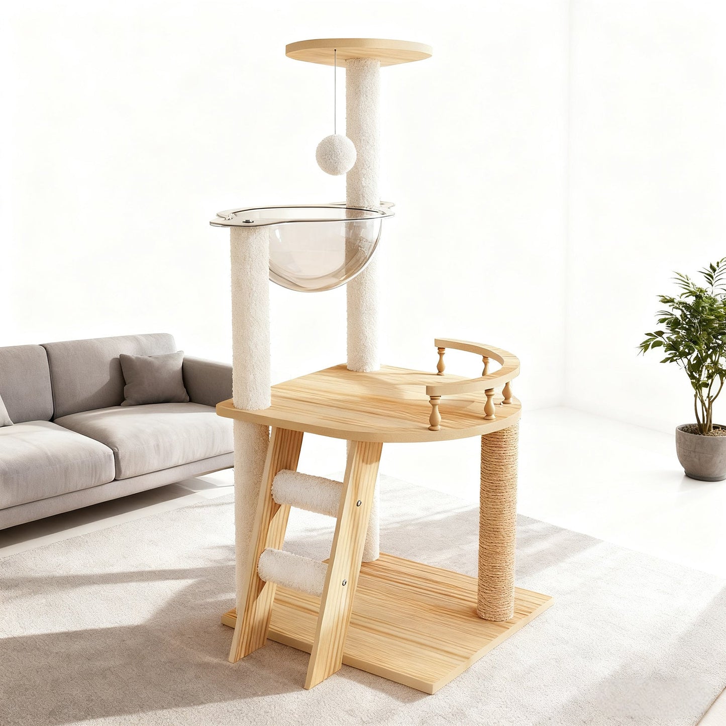 41.3" Modern Cat Tower