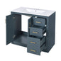 Bathroom Vanity With Sink Combo, Storage Cabinet, Freestanding Set With 3 Drawers & Soft Closing Doors