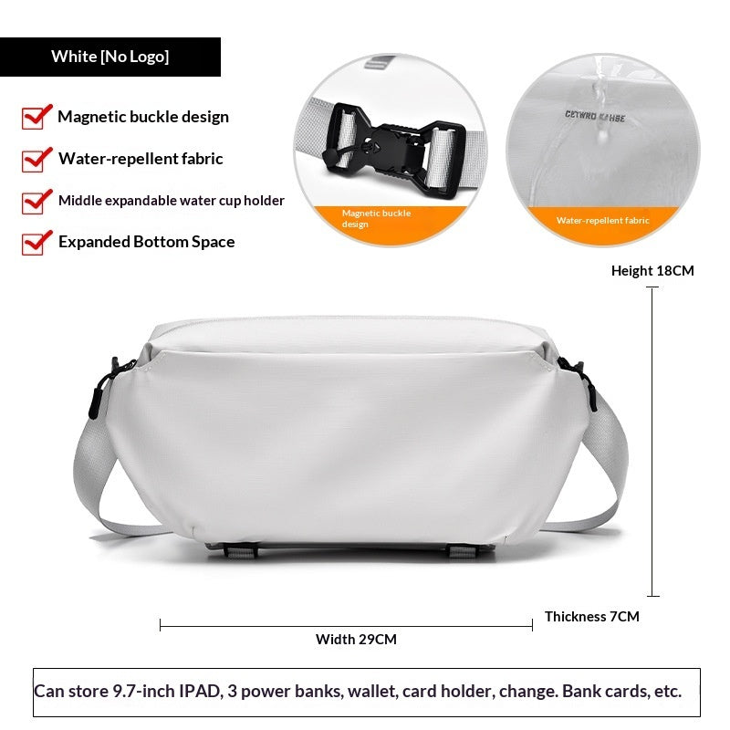 Casual Commuter Shoulder Crossbody Bag For Work