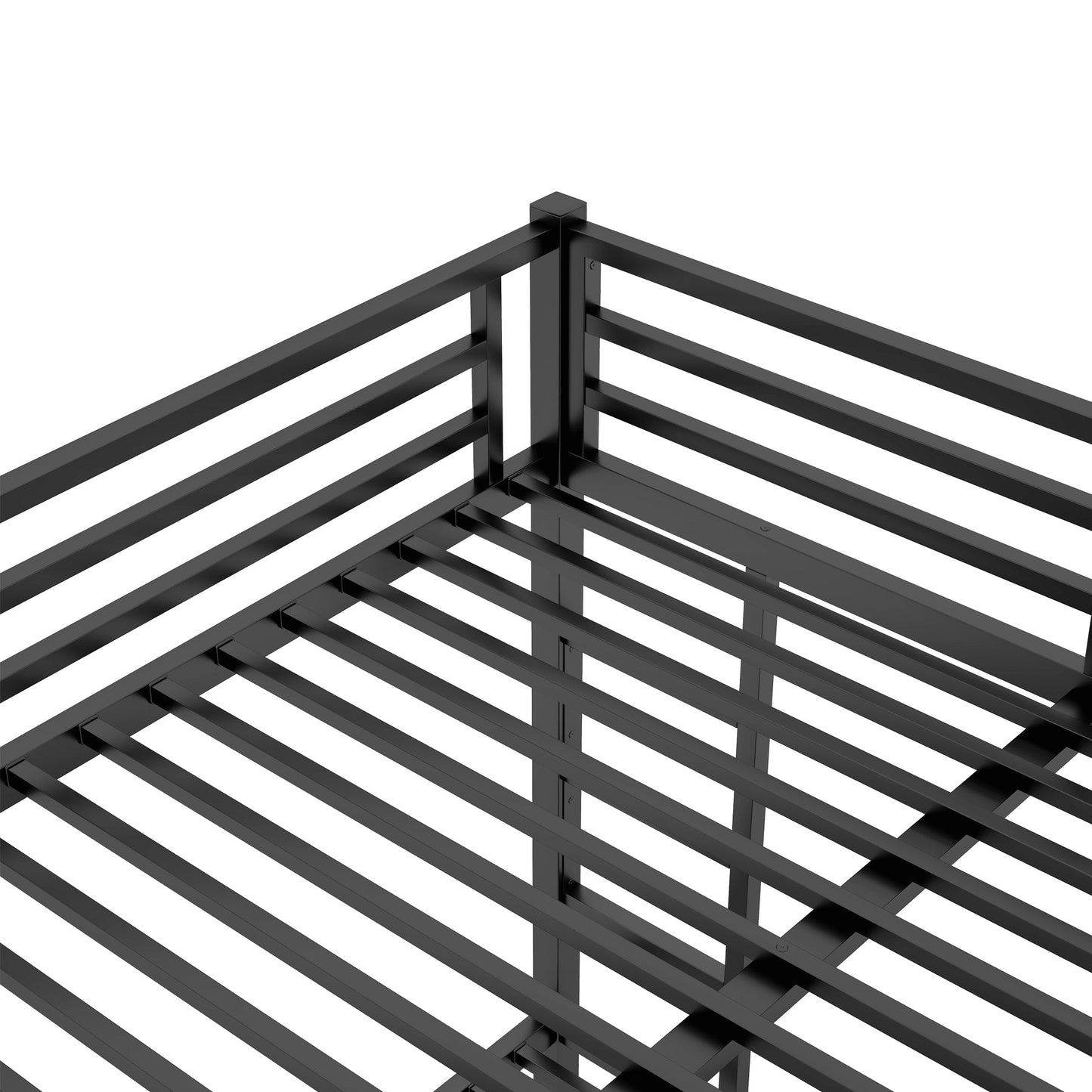 Metal Queen Over Queen Bunk Bed for Teens and Adults