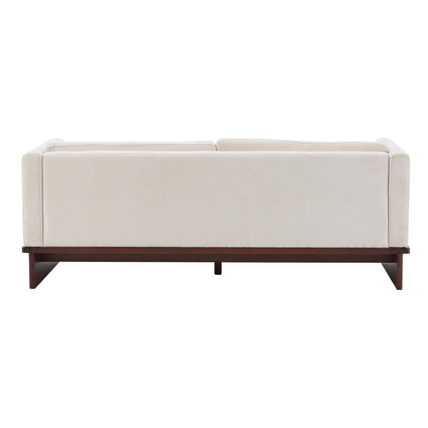 77 in. Square Arm Modern 3 Seater Boucle Sofa Upholstered Couch