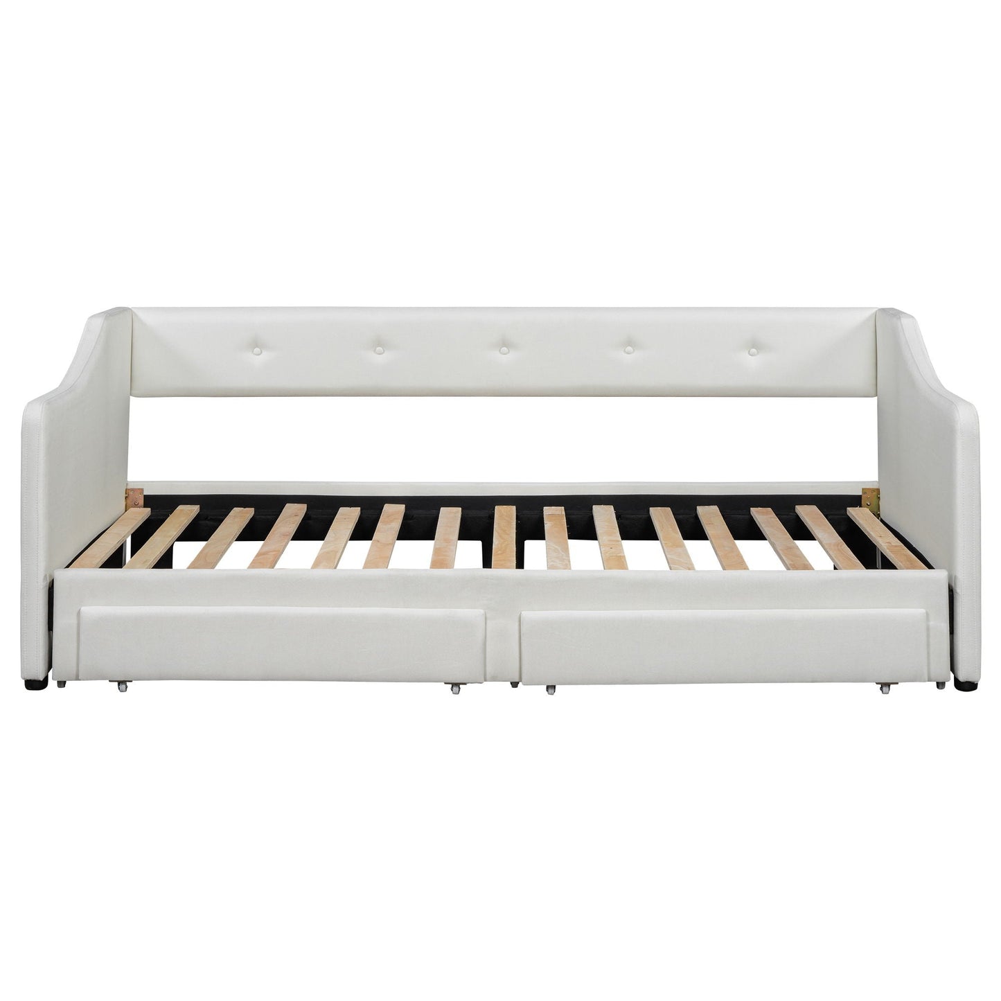 Upholstered Daybed With 2 Drawers