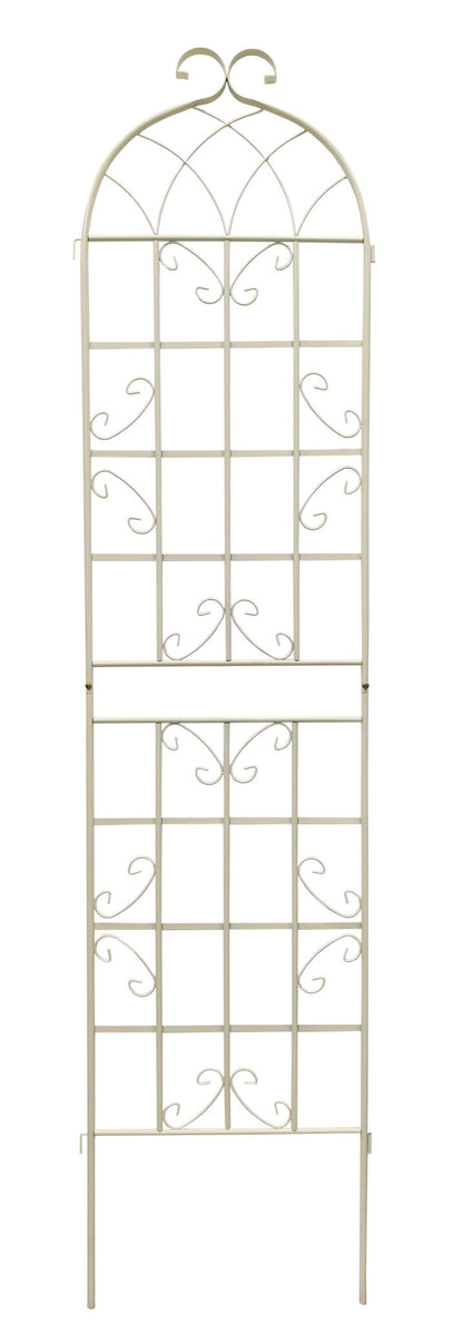 Metal Garden Rustproof Trellis For Climbing Plants Outdoor Flower Support