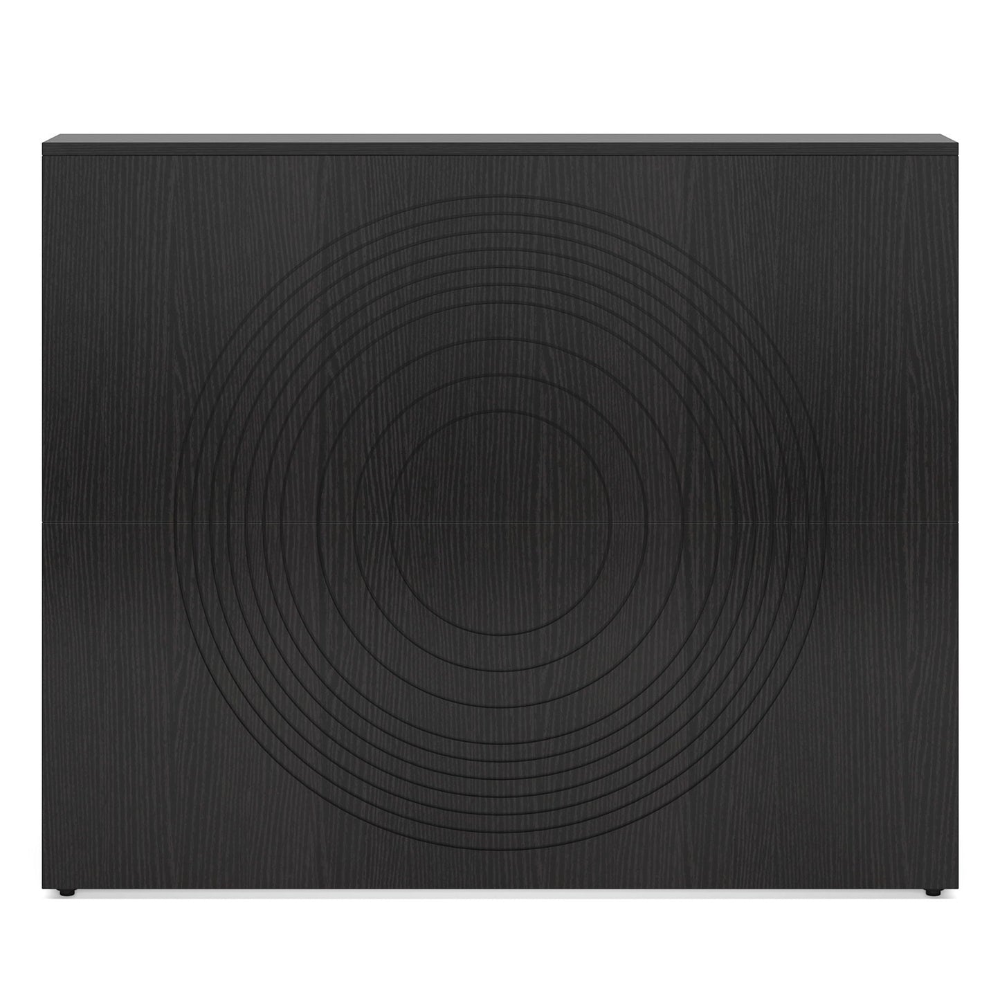 Modern Reception Desk, Front Desk Table With Cable Grommet & Privacy Panels