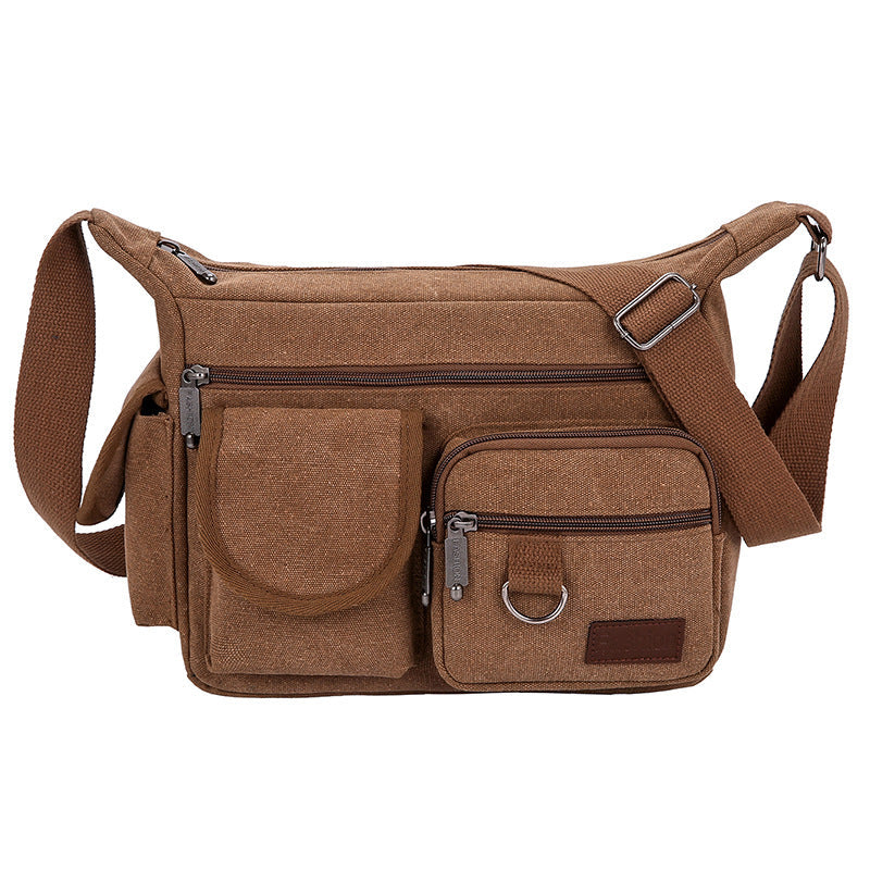 Casual Travel Tote For Men Made Of Canvas