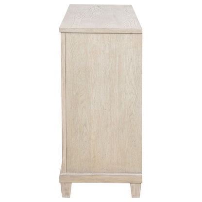 Pembroke 6-drawer Bedroom Dresser Cabinet Washed Oak