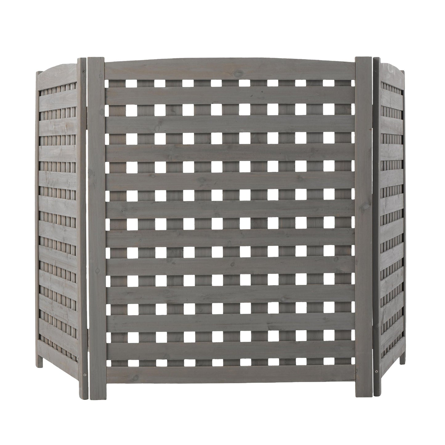 3 Panel Outdoor Air Conditioner Fence Screen
