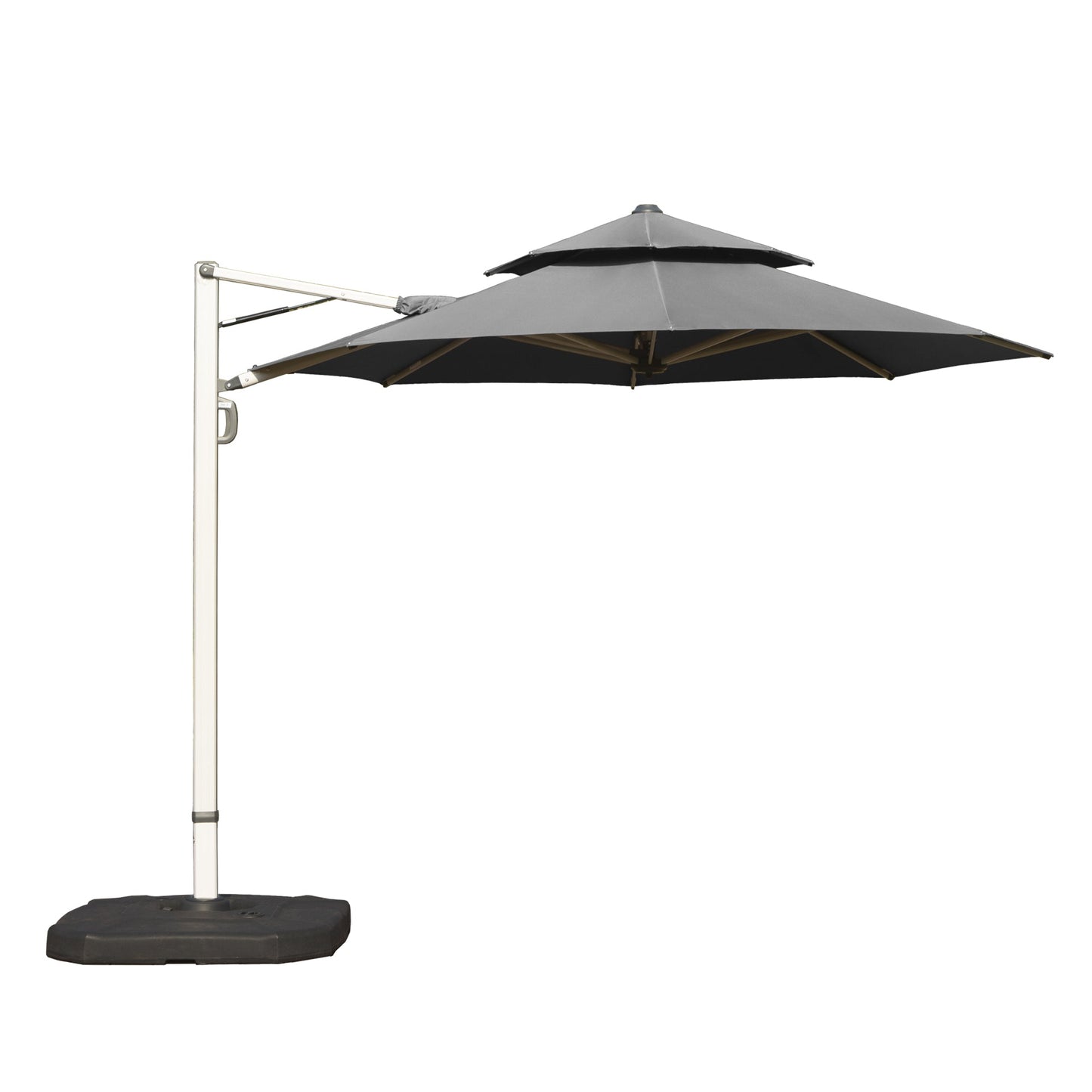 Round Cantilever Umbrella with Center Pole