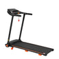 2.5Hp Quiet Folding Treadmill With Heart Rate Sensor, 300Lbs Weight Capacity, With USB Charge Station For Android & Bluetooth Speaker, 6 Shock Absorbing - Black