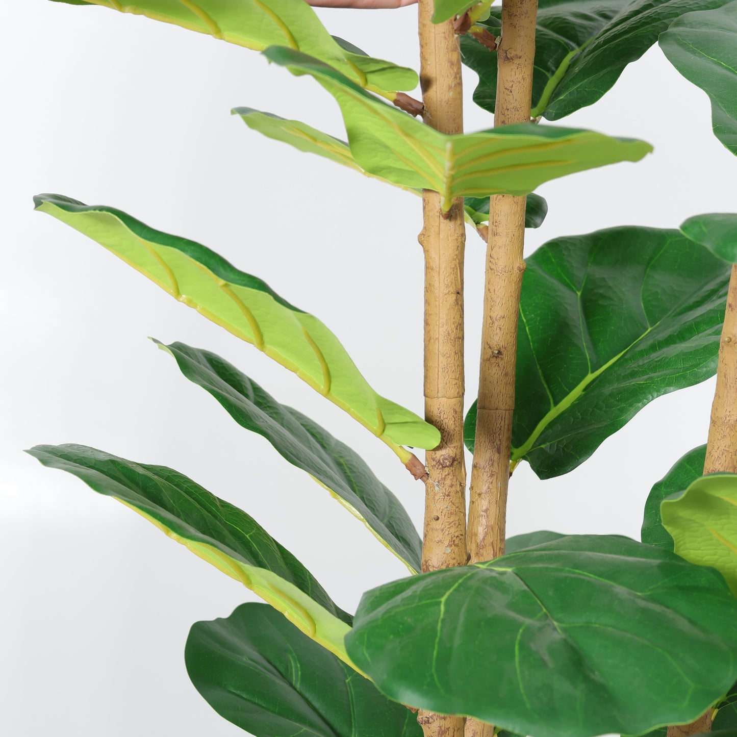 5.2FT Artificial Fiddle Leaf Fig Tree With Decorative Pot
