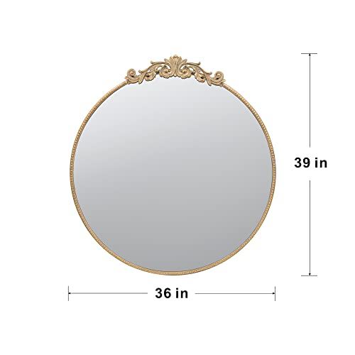 Classic Design Mirror With Baroque Inspired Frame