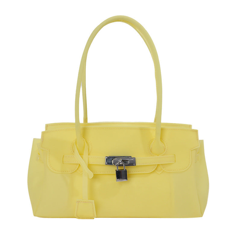 Korean-style Casual Transparent Jelly Bag
