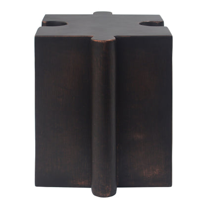 Puzzle Art Side Table, Modular Concave Edge MGO Table