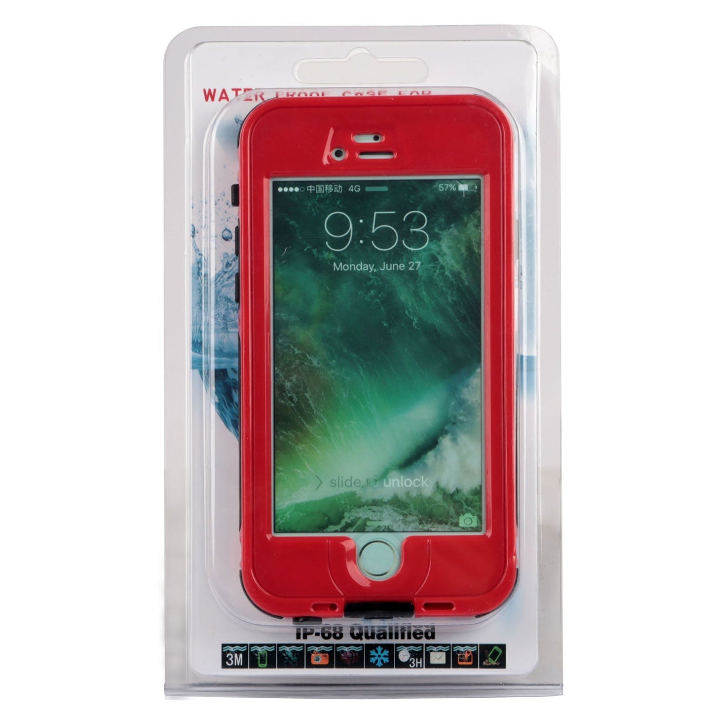 Rugged Water-proof Hybrid Full Cover Case For iPhone 7 Plus