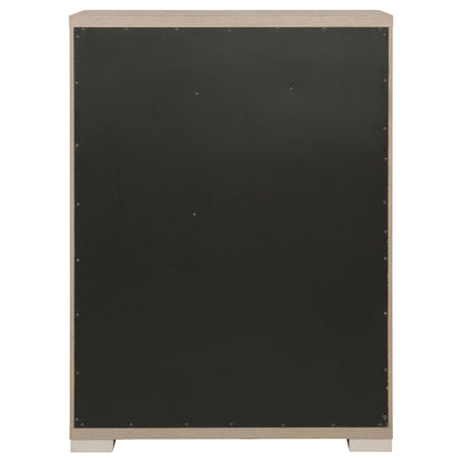 Ladera 5-drawer Bedroom Chest of Drawers Light Elm
