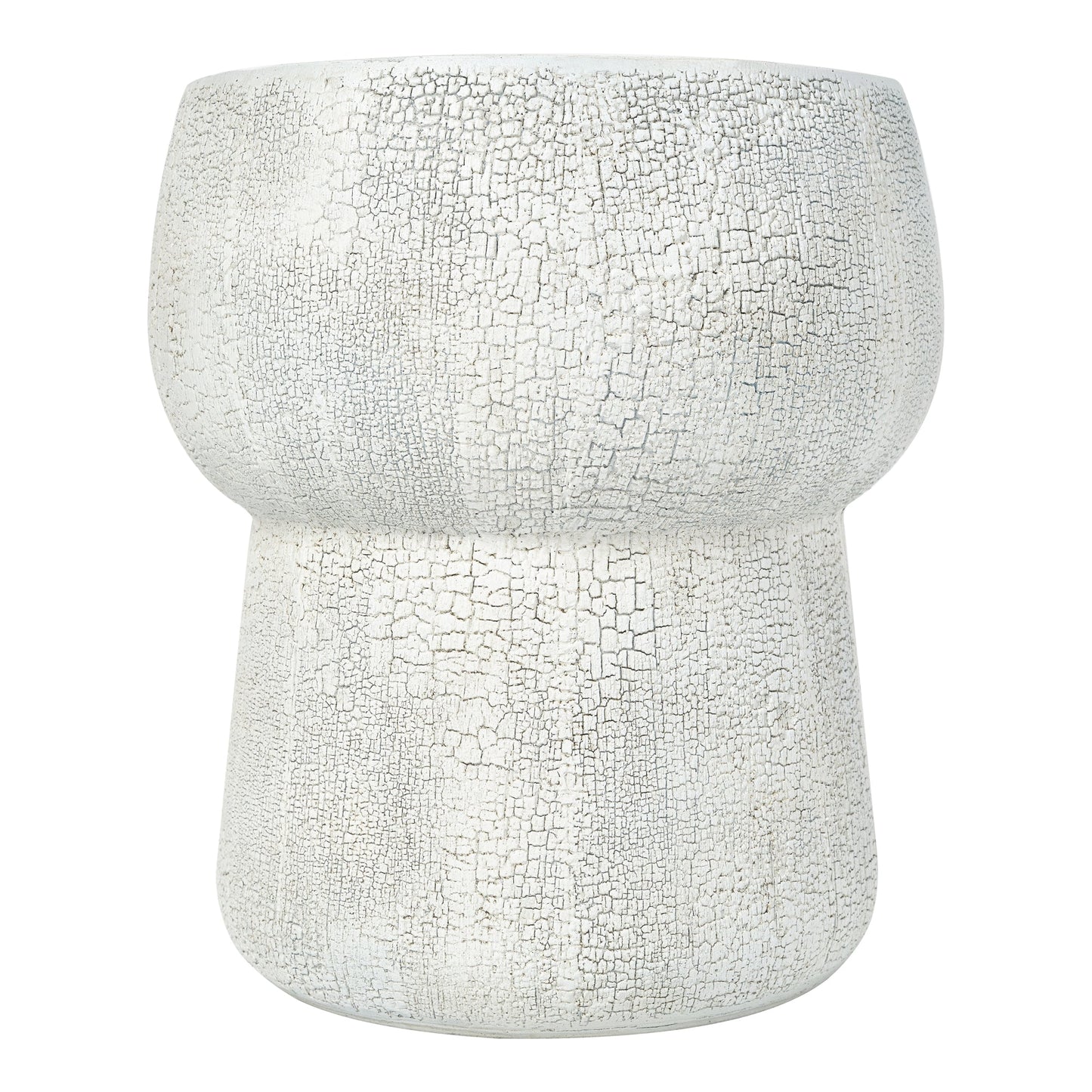 U_Style Outdoor Patio Accent Table With Crack Process