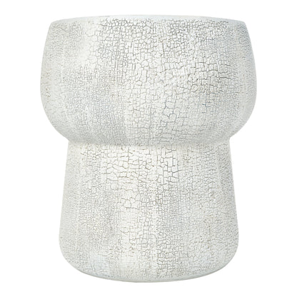 U_Style Outdoor Patio Accent Table With Crack Process