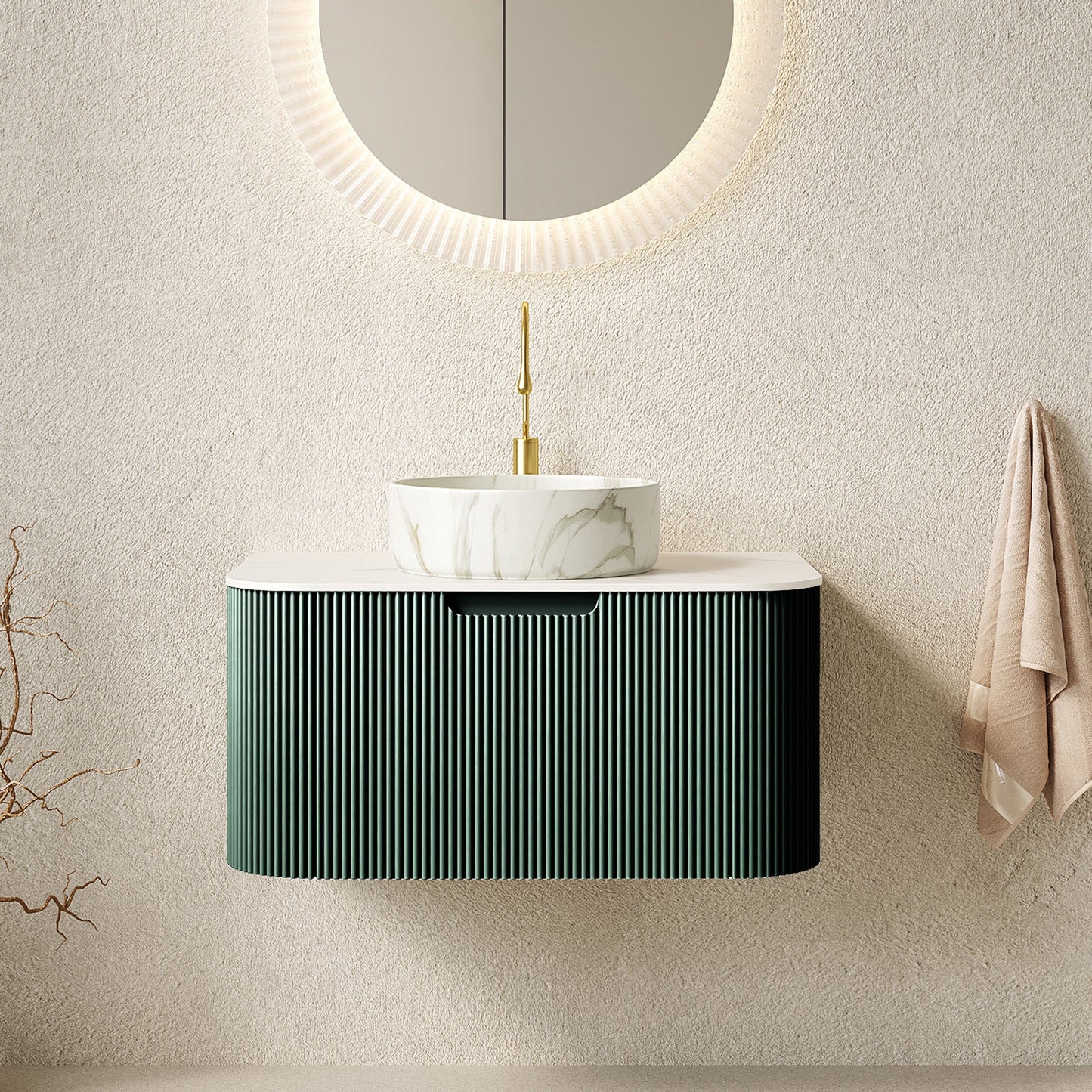 DINA 30" Bathroom Vanity and Sink