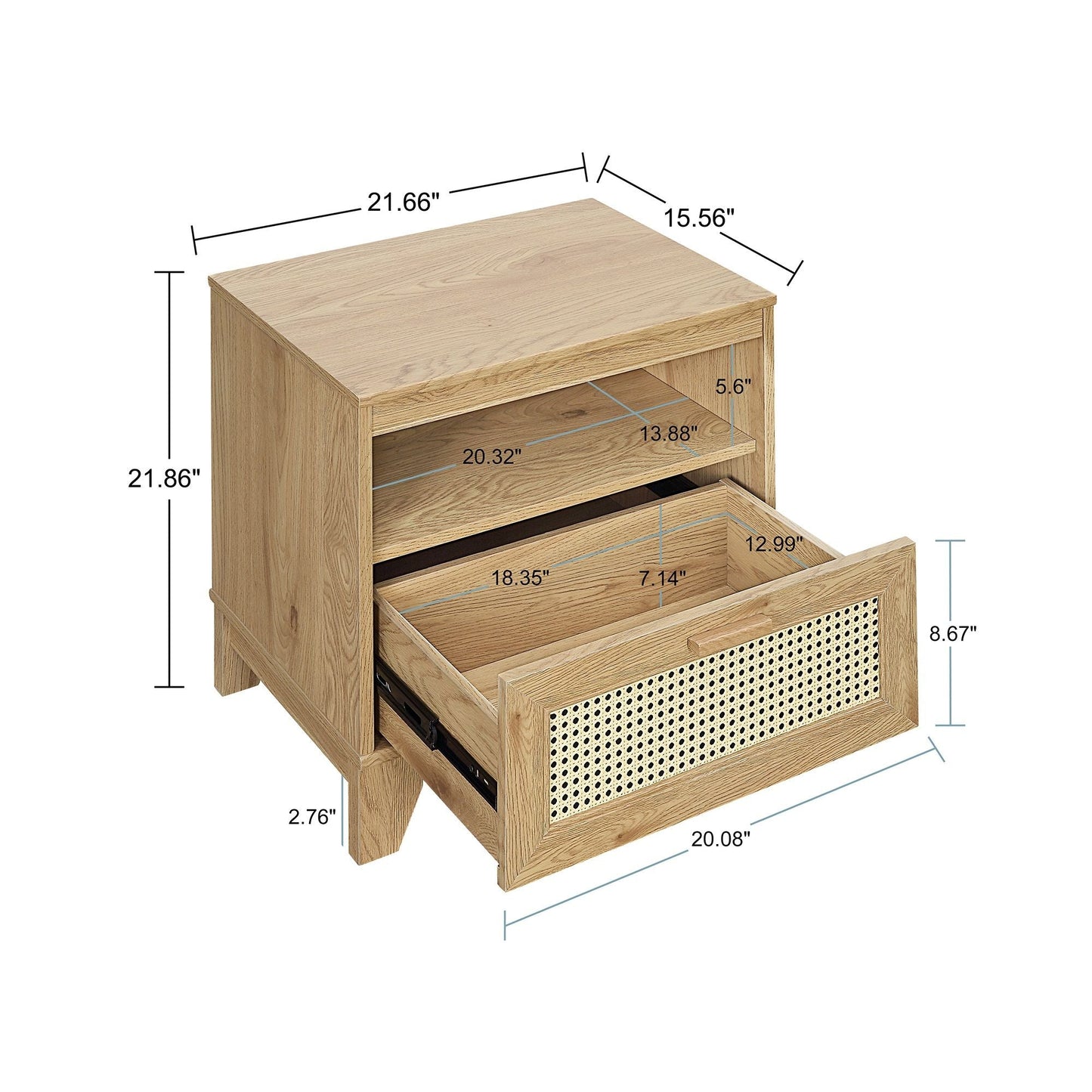 Sheridan - Nightstand With 1 Drawer