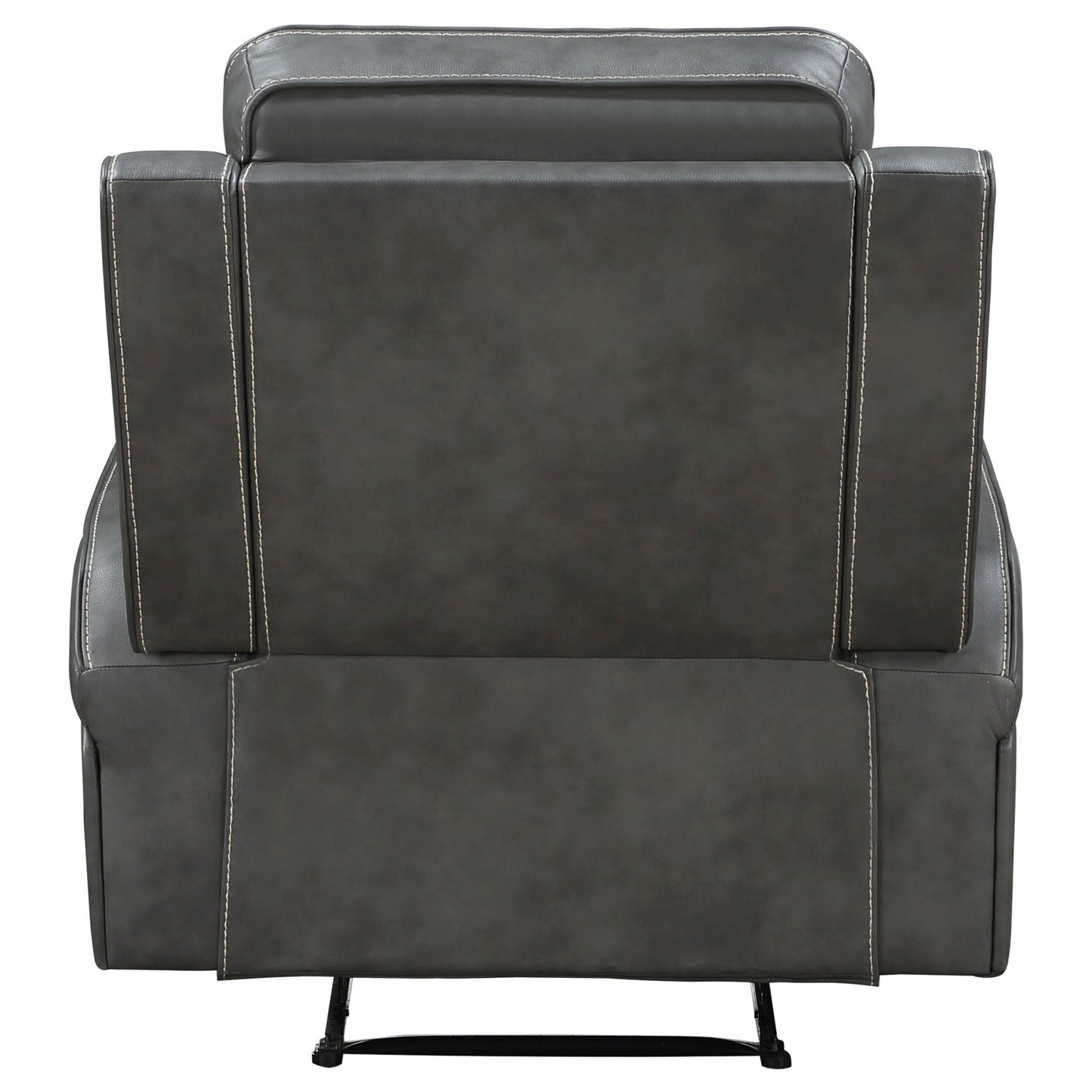 Forrest - Recliner Chair With Tufted Upholstery - Gray