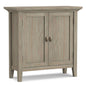 Redmond - Handcrafted Low Storage Cabinet