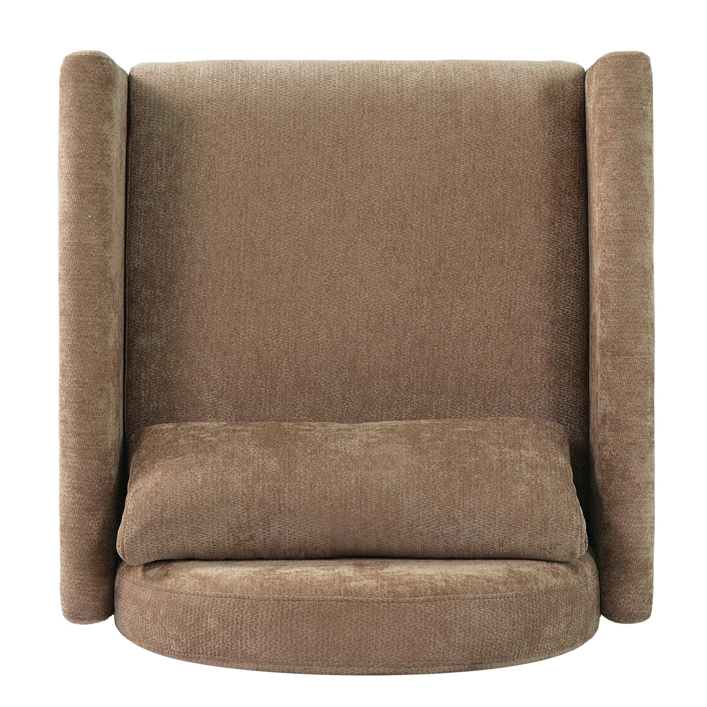 Coffee Pet Friendly Accent Chair with Hidden Pet Nook