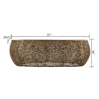 T3601 - Oval Coffee Table