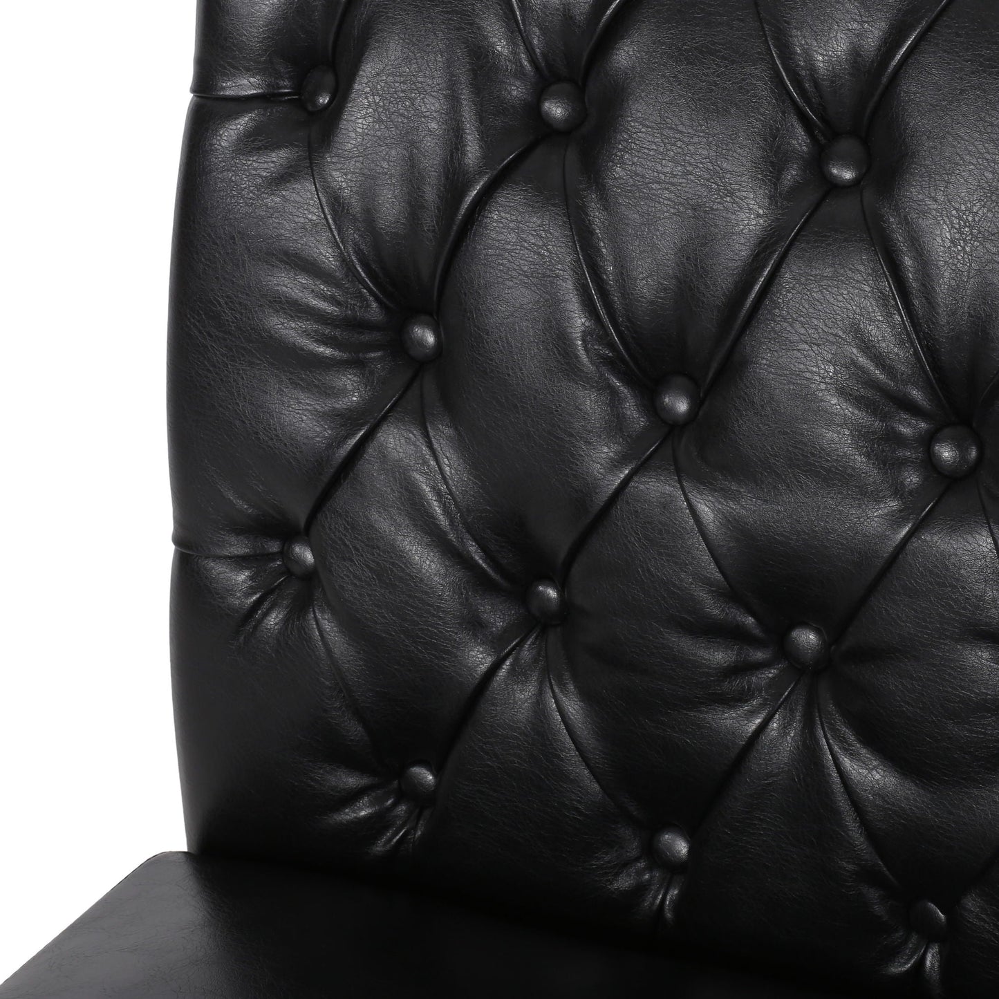 Broxton Tuft Dining Rolltop Chairs With Button Tufted Backrest (Set of 2)