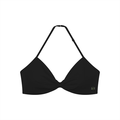 Loki & Ivy Ruched Halter Sports Bra