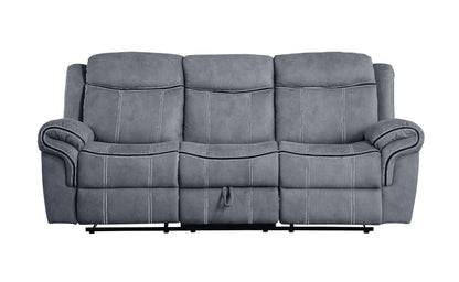 Zubaida - Two Tone 3 Piece Recliner Living Room Set