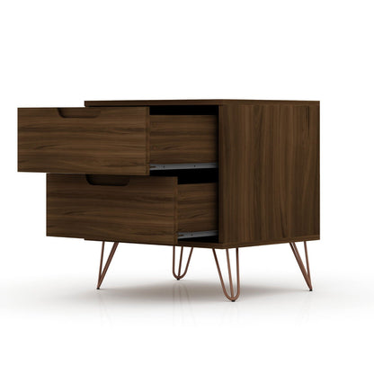 Rockefeller - 2 Drawer Nightstand