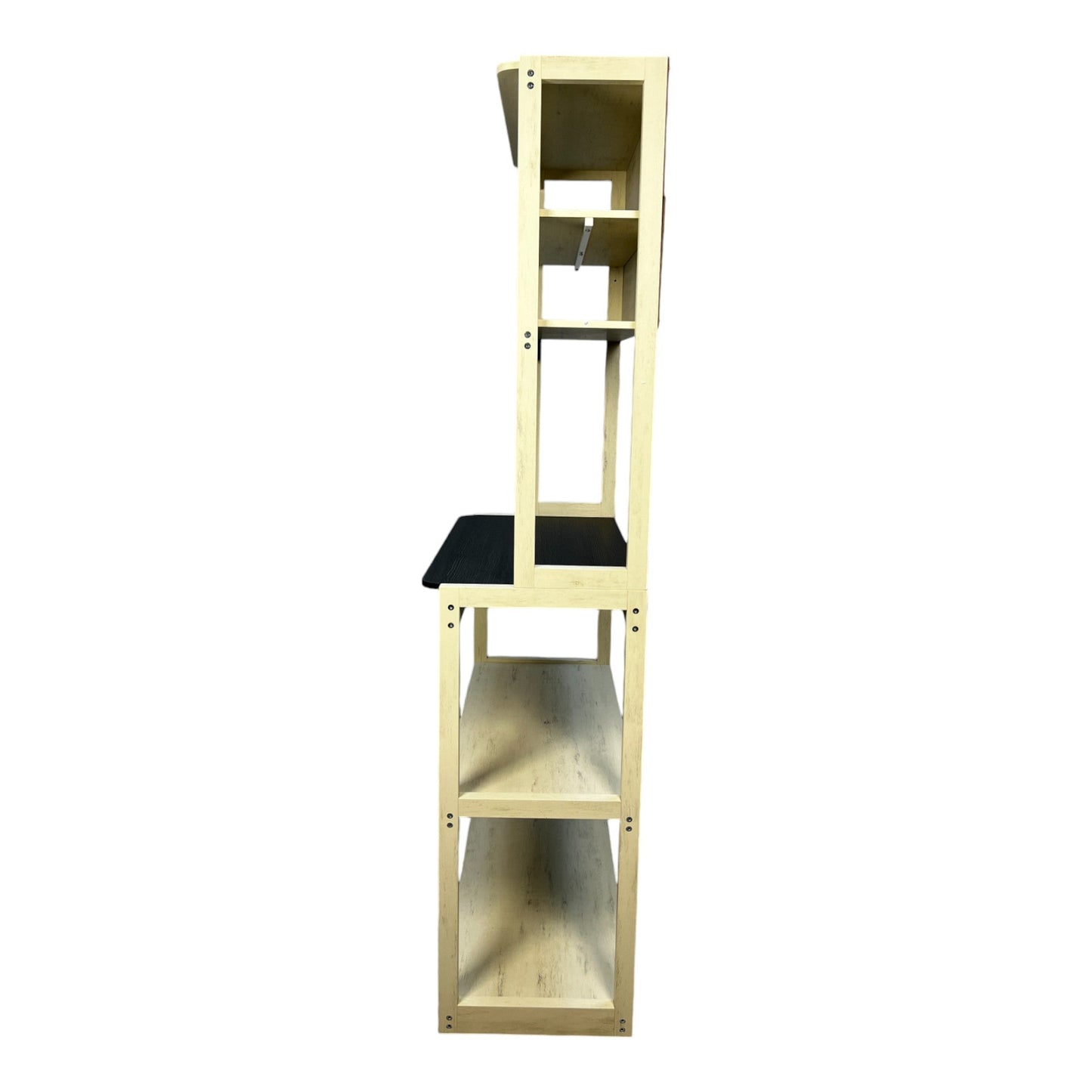 31.5" Baker's Rack in White and Black