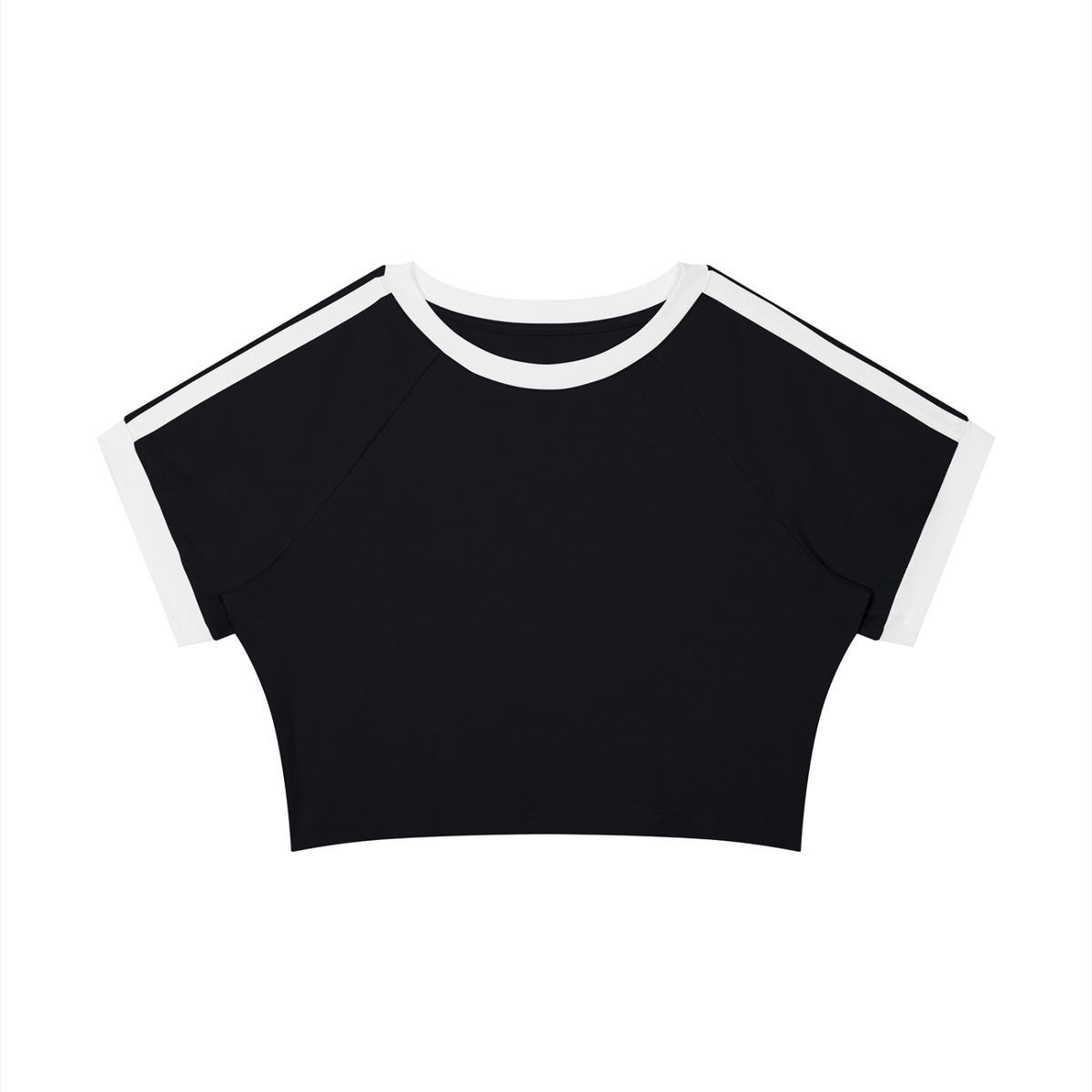 Loki & Ivy Women’s Raglan Crop T-Shirt