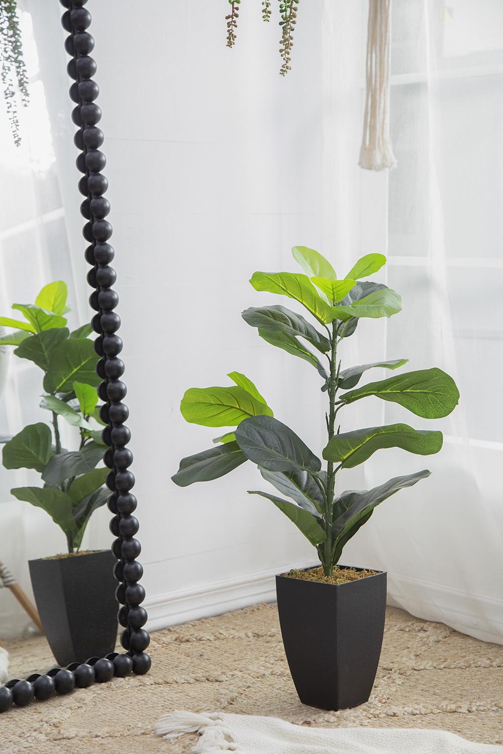 20x16x35" Artificial Fiddle-Leaf Fig Potted Plant