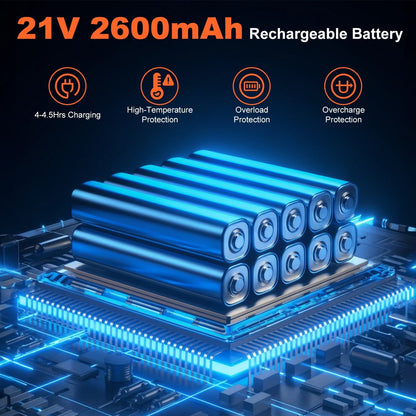 21V 2600mAh Replacement Battery | Compatible with Makita Tools & Outdoor Equipment