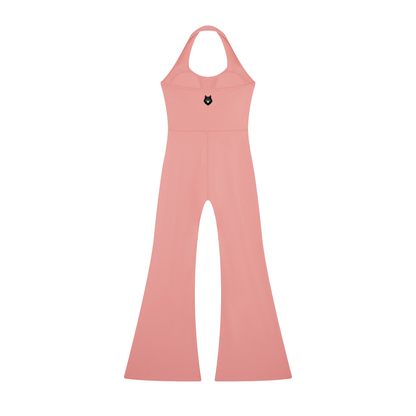 Loki & Ivy Women’s Halter Flared Jumpsuit