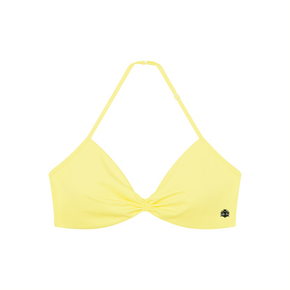 Loki & Ivy Ruched Halter Sports Bra