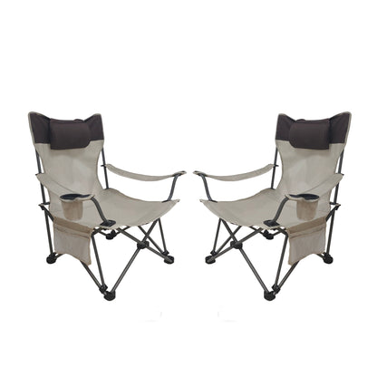 2PCS Outdoor Camping Chairs