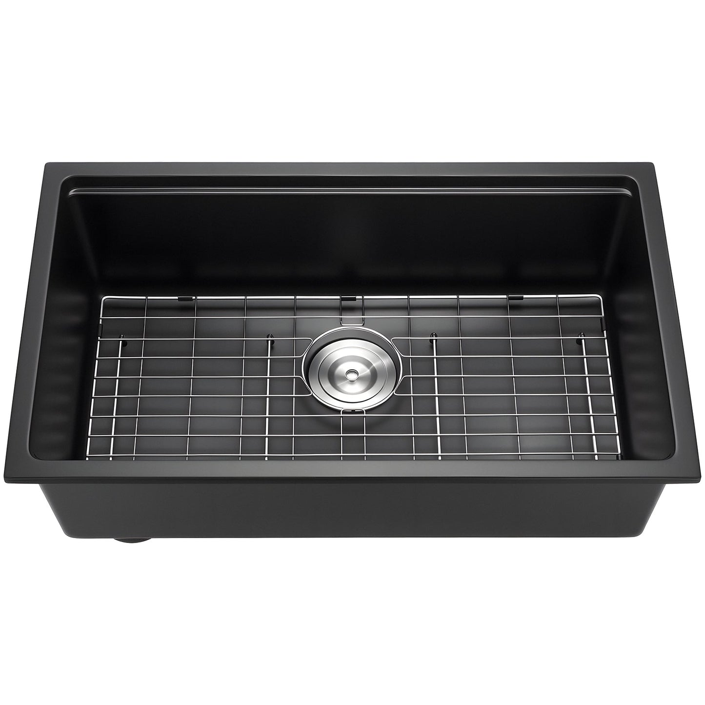 30 Inch Granite Kitchen Sink Undermount Single Bowl Drop-In Basin for RV Bar